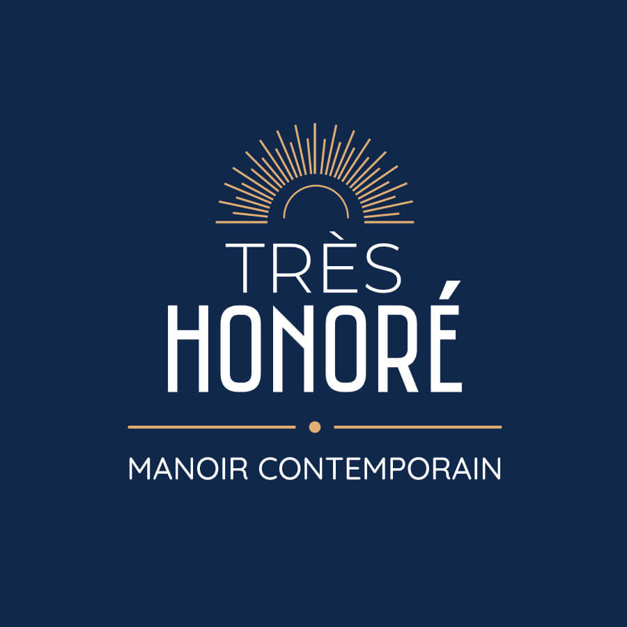 Logo - Très Honoré - manoir comtemporain