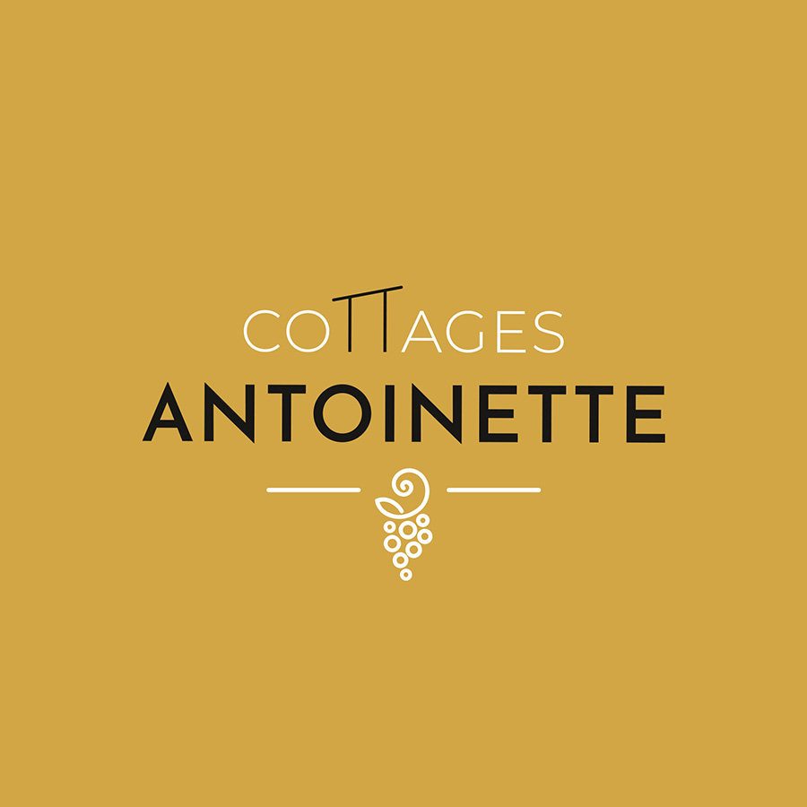 logo Cottages Antoinette-jaune-carre
