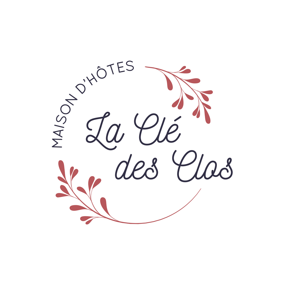 Création de logo Maison d'hôtes - La Clé des Clos