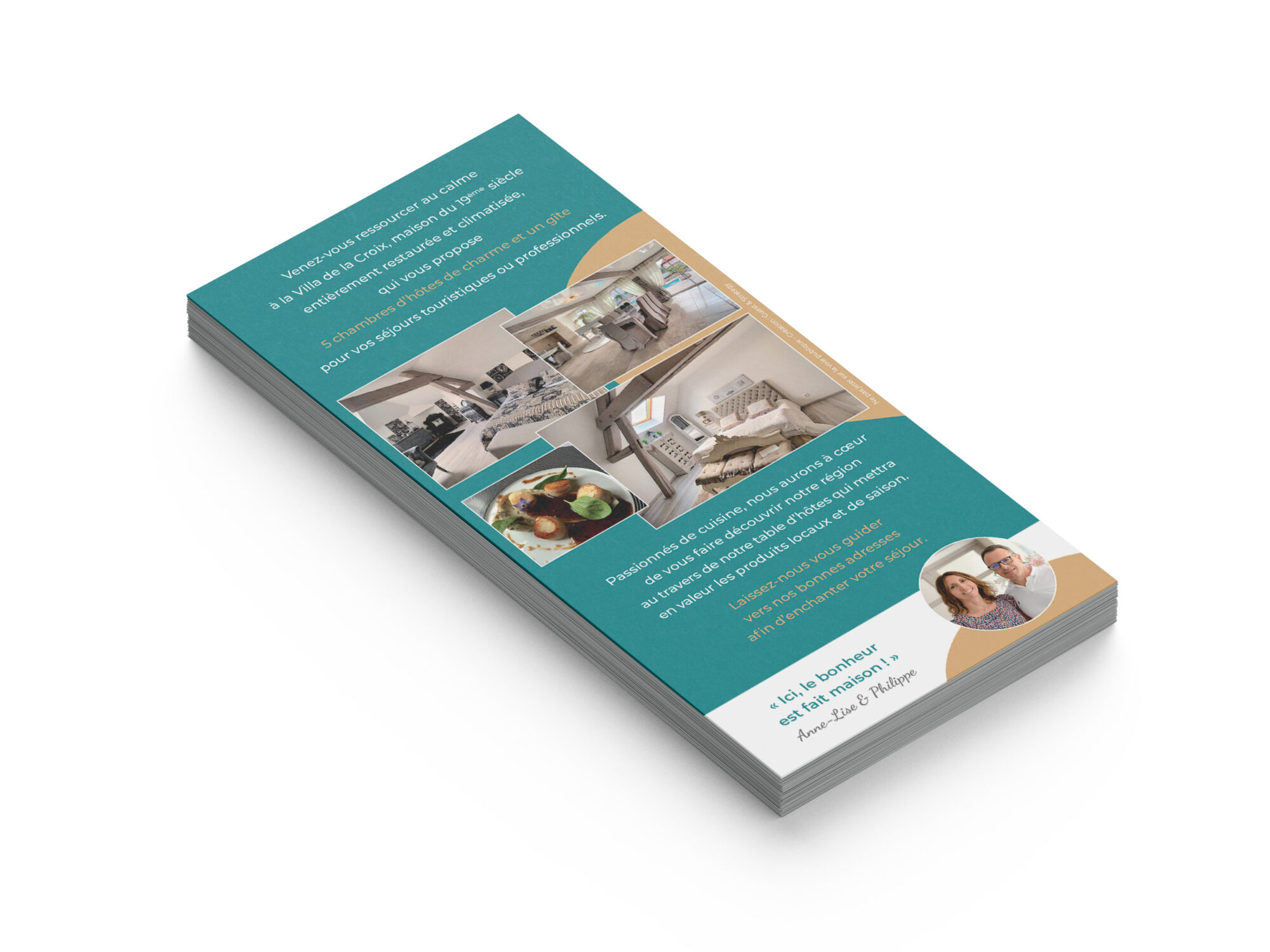 Création de Flyer - Villa de la Croix