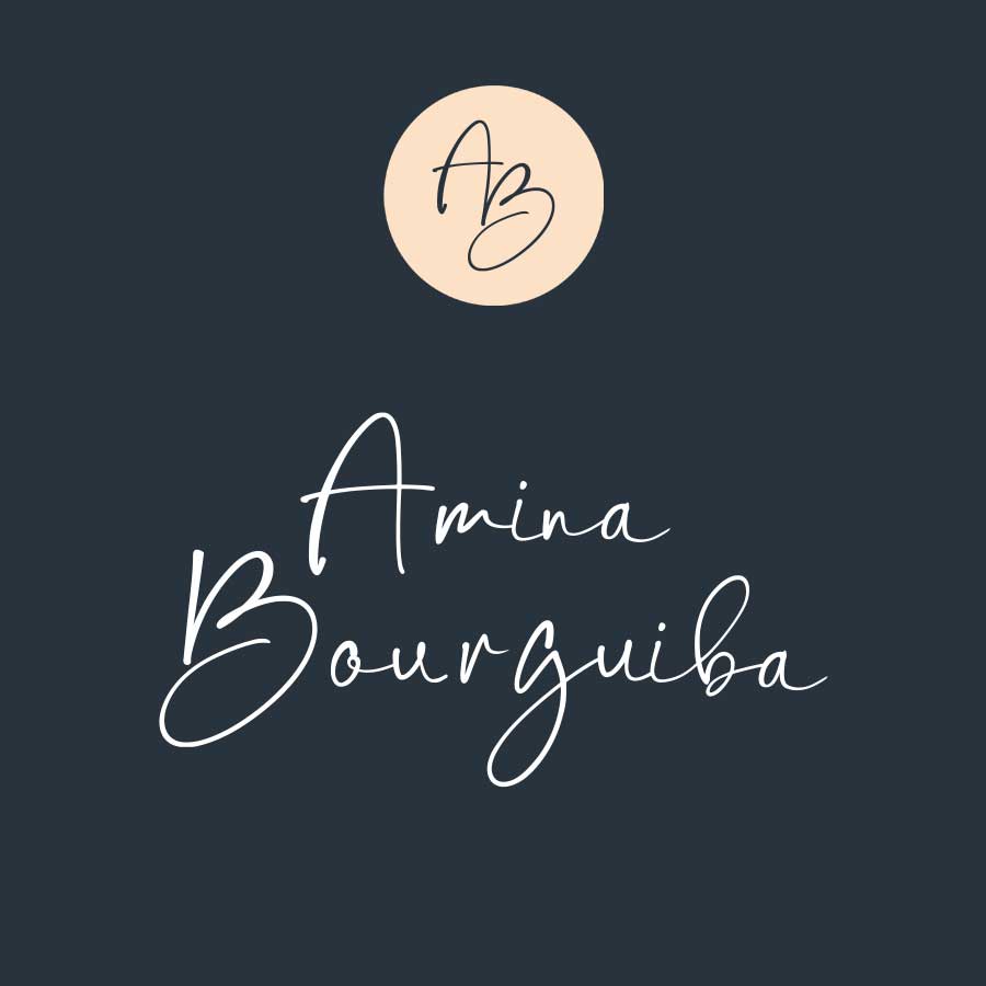 Création de logo Amina Bourguiba