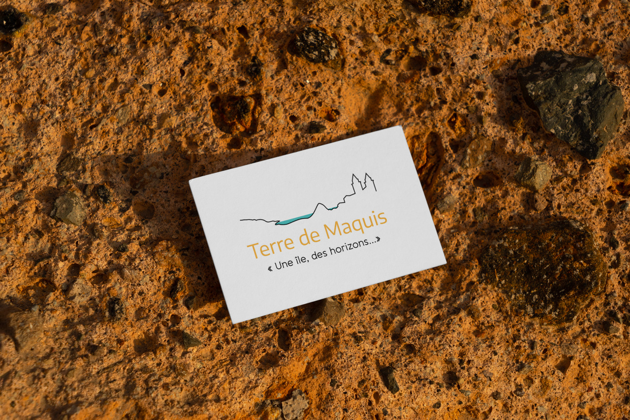 Création de carte de visite - Terre de Maquis
