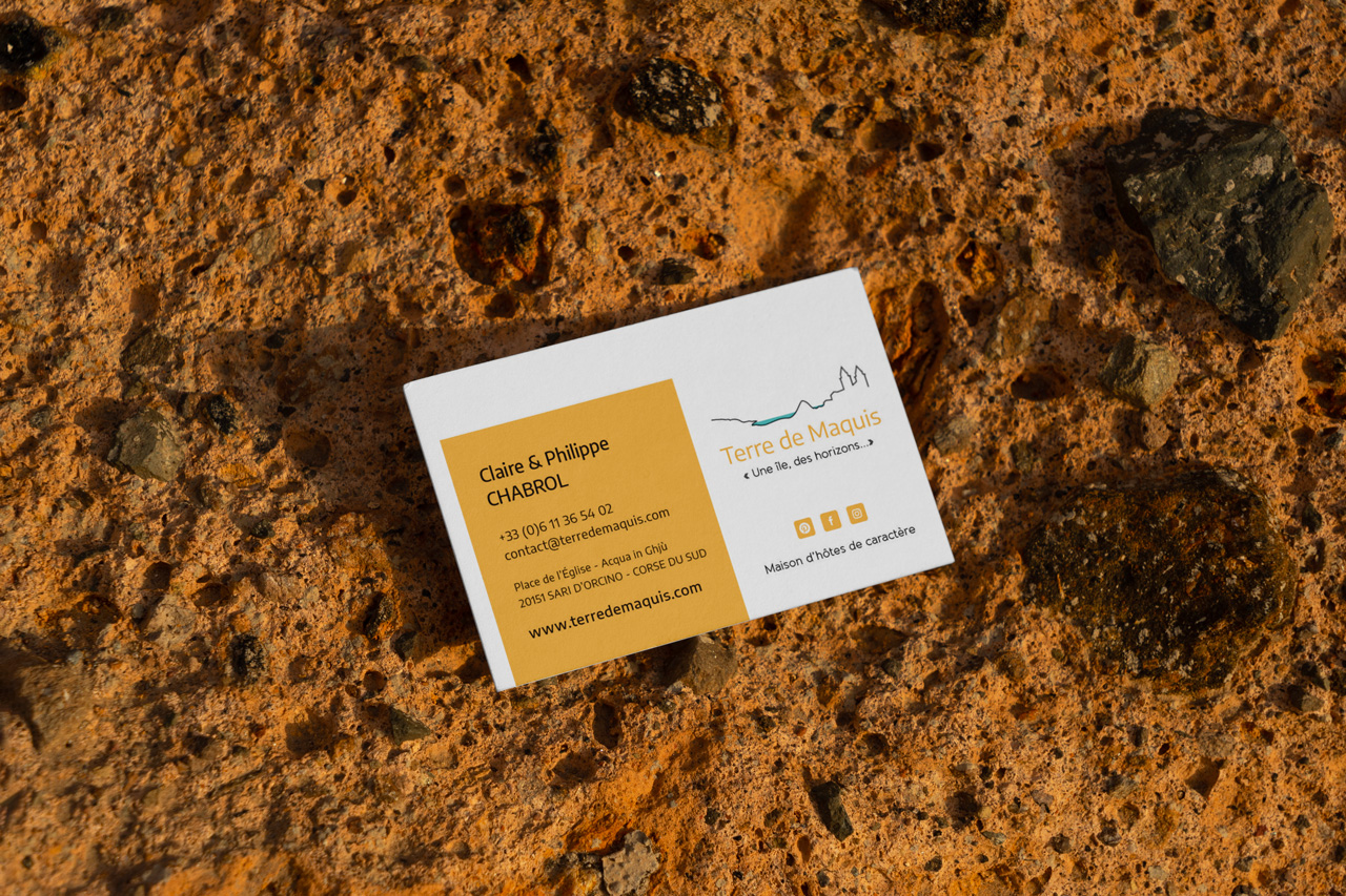 Création de logo - Terre de Maquis