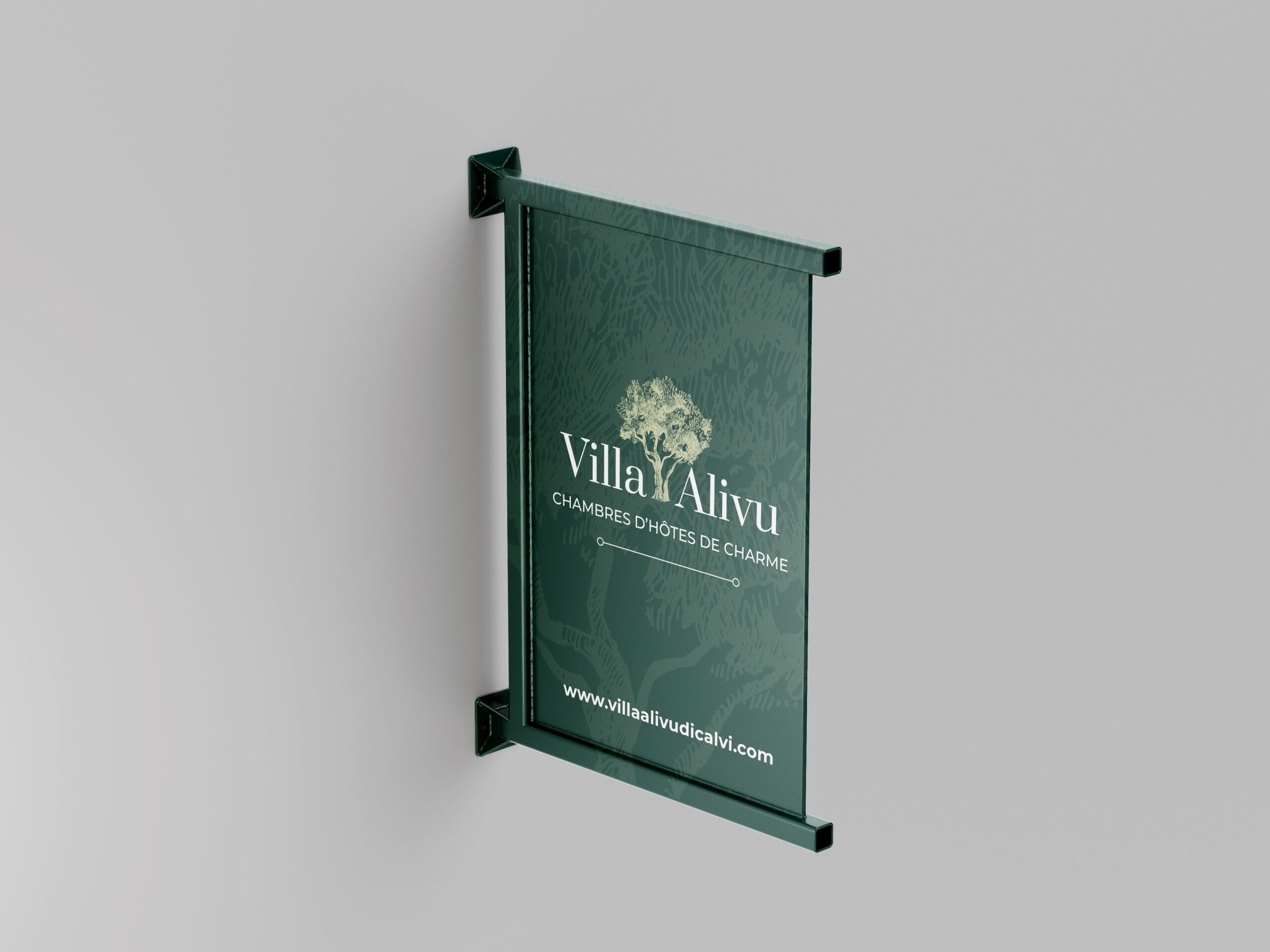 Signalétique Maison d'hôtes Villa Alivu