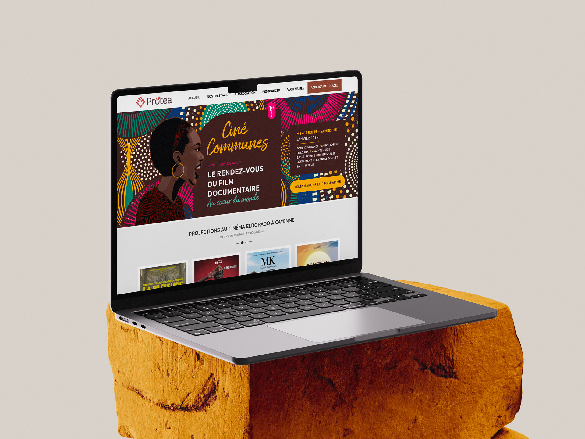 Création graphique d'un bandeau site internet