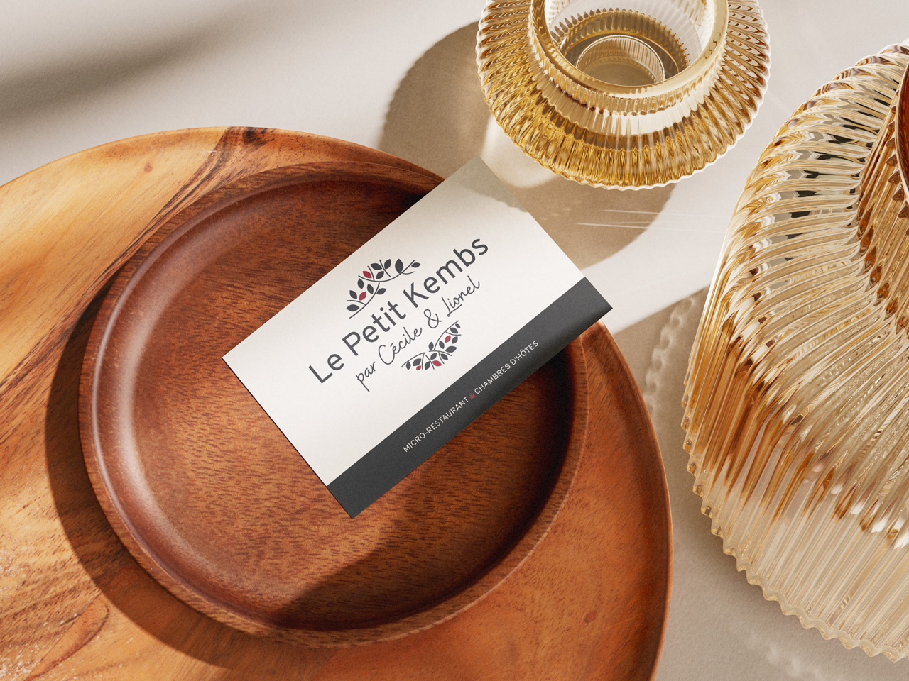 Création de carte de visite - Le petit Kembs